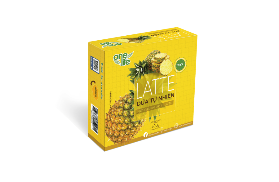 04- Dung_Latte_dua_25 hộp 25 gói latte dứa
